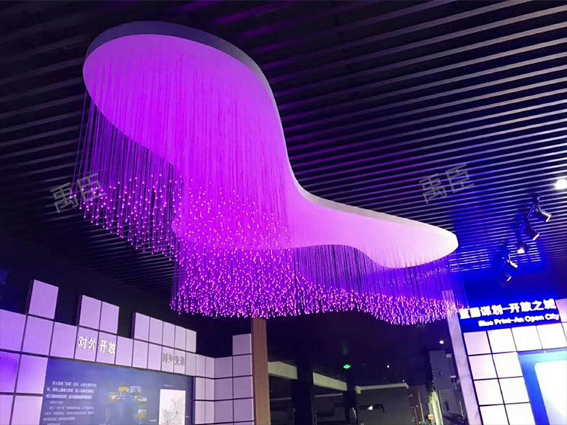 光纤吊灯YC-GQDD08