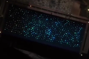 泳池星空灯