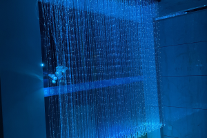 刻点光纤灯